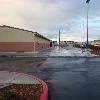 New parking and school bus drop off area.