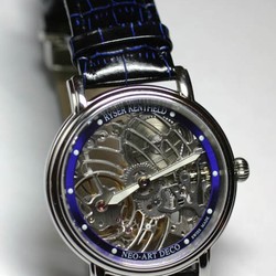 Ryser Kentfield 1001 Skeleton Art- Deco 45mm