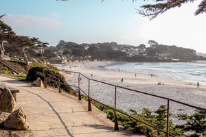 Imageabout From the Inn, you can walk to the Carmel-by-the-Sea beach walking path, along the waterfront.