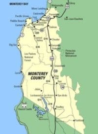 Image of our service area (Monterey County)